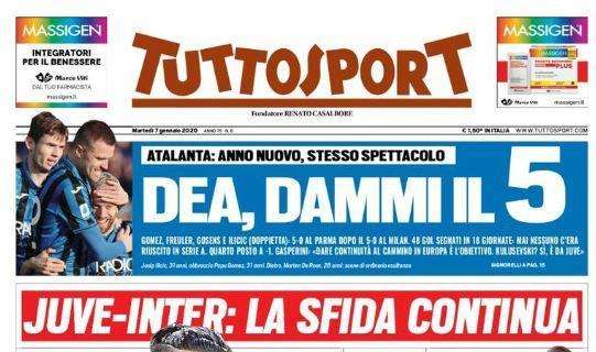 L'apertura di Tuttosport: "Milan, Ibra non basta"
