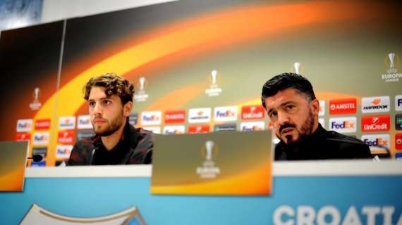 PHOTOGALLERY MN - Le immagini di Gattuso e Locatelli in conferenza stampa