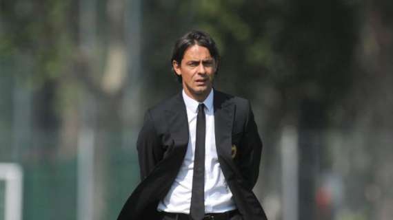 Inzaghi: "Dispiaciuto per la sconfitta del Milan. Io voglio vincere con i miei ragazzi"