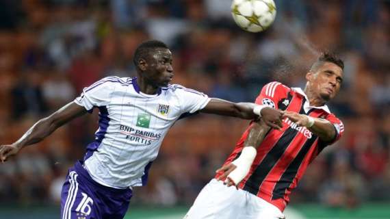 Anderlecht, Kouyate: "Malaga? Meno duelli rispetto alla gara col Milan"