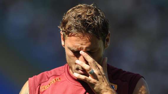 Totti non convocato per Genoa. Anche il Milan a rischio