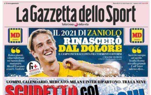 La Gazzetta dello Sport su Milan e Inter: "Scudetto coi fiocchi"