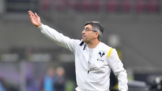 Verona, Juric incorona il Milan: "Squadra fantastica"