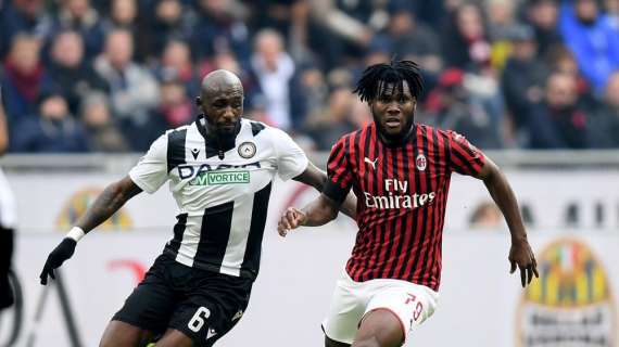 Udinese, Fofana: "Contro il Milan le abbiamo provate tutte, ma abbiamo perso"