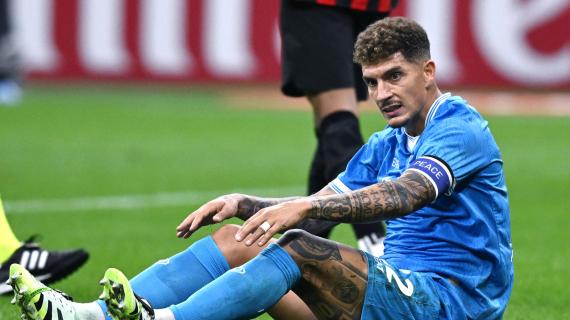 Napoli, Di Lorenzo: “E’ una sconfitta che brucia. Milan più bravo di noi nei momenti chiave della partita”