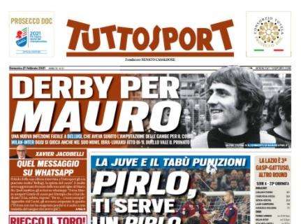 Tuttosport in prima pagina: "Derby per Mauro"
