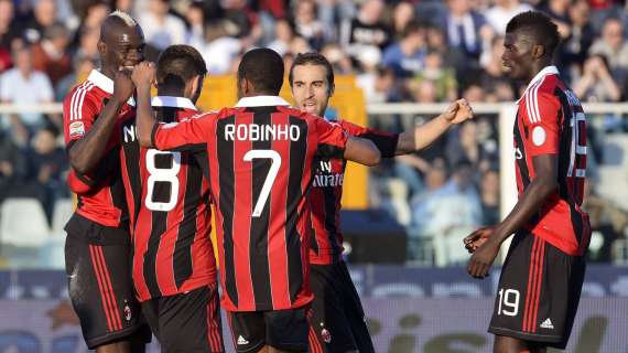 Pescara-Milan 0-4: il tabellino della gara