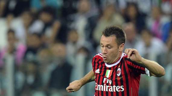 Cassano torna ad allenarsi con il pallone