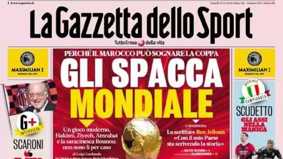 La Gazzetta apre così: "Qualità Pogba. Ibra per colpire. Gli uomini in più alla ripresa"