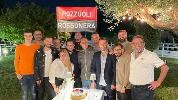 FOTO - Inaugurato il Milan Club "Pozzuoli Rossonera". Il presidente: "Già 100 iscrizioni in due mesi"