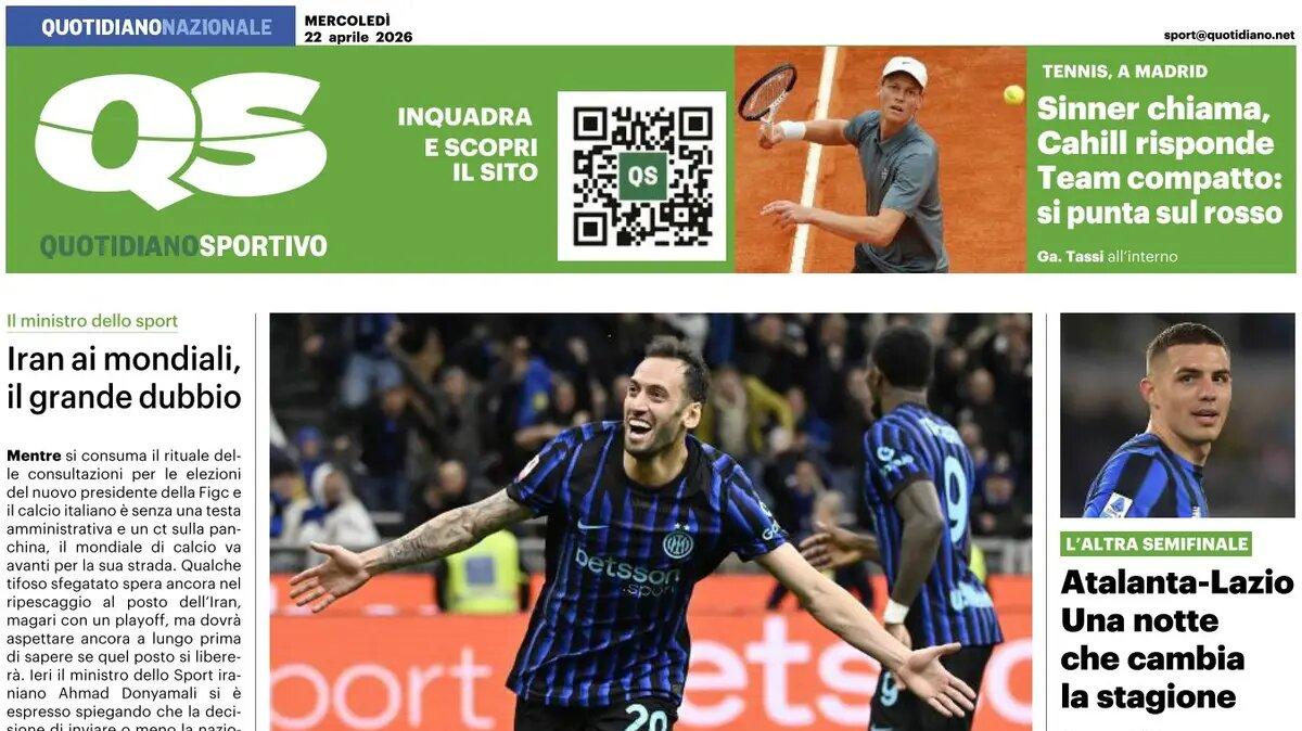 Il QS titola: "Cambia il Milan. Dal laziale Gila a Lewandowski"