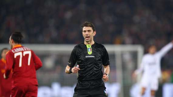 Tagliavento, secondo Roma-Milan della sua carriera