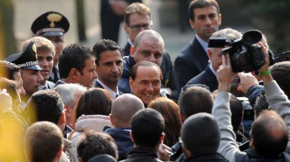 Milan-Ajax, scende in campo Berlusconi