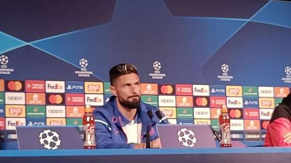 LIVE MN - Giroud: "Un piacere tornare in Francia. Dobbiamo "uccidere" le occasioni"