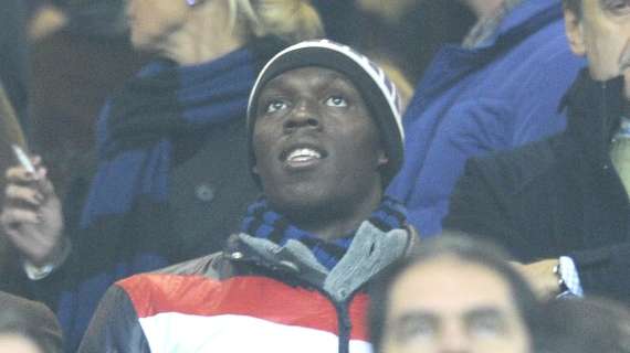 Anche Usain Bolt in tribuna a San Siro