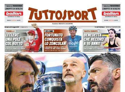 Corsa Champions, Tuttosport in prima pagina: "Il verdetto"
