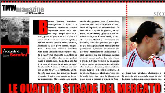Serafini a TMWmagazine: le quattro squadre del mercato