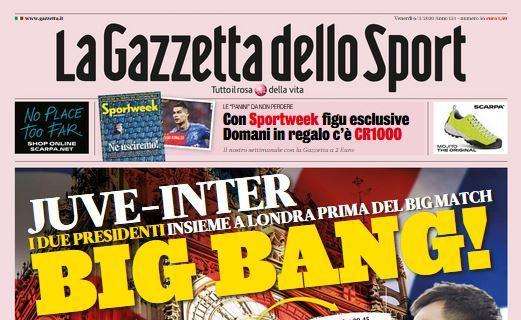 La Gazzetta in prima pagina: "I dubbi di Ibra"