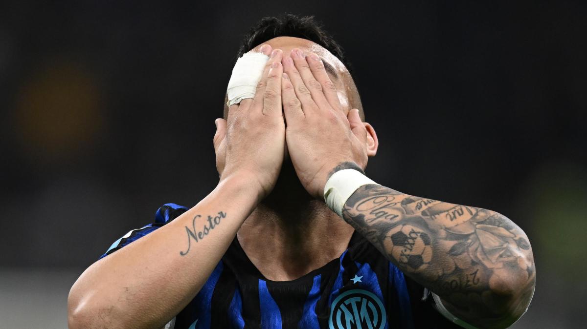 Inter, tegola Lautaro: risentimento muscolare al soleo