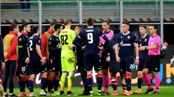 UEFA, aperto procedimento disciplinare su Stella Rossa-Milan: le tre accuse al club serbo