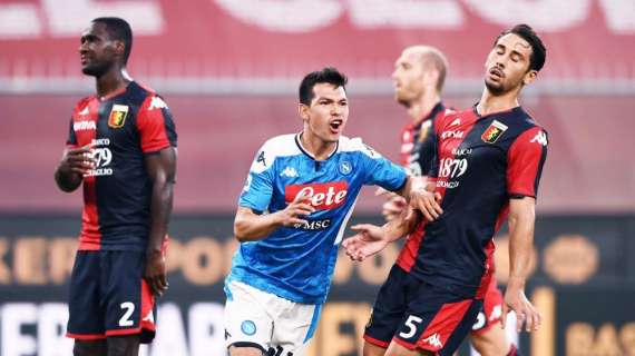 Serie A, Genoa-Napoli 1-2: rossoneri a -2 dalla squadra di Gattuso