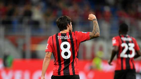 Juventus-Milan, Tonali capopopolo: "Keep calm e forza Milan"