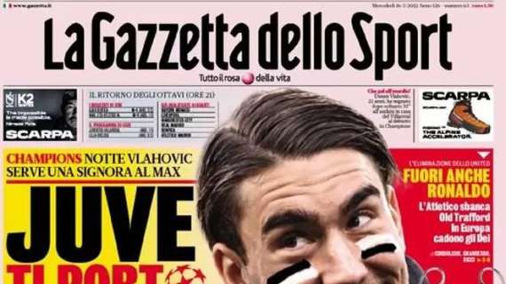 La Gazzetta apre con le parole di Capello: "Ecco la via scudetto. Tonali avrebbe giocato pure nel grande Milan"
