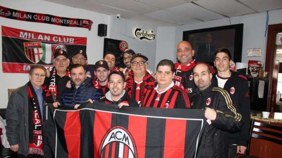 Milan Club Montreal in diretta tv