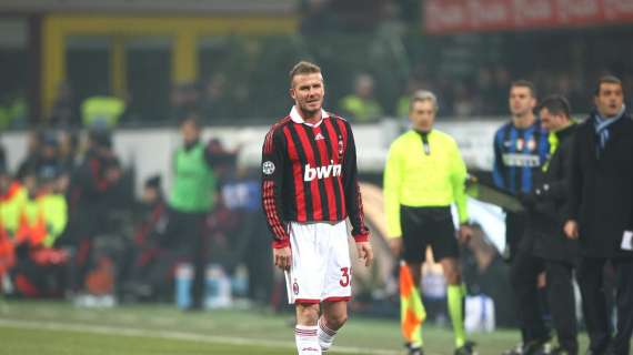 14 marzo 2010: l’ultima partita di Beckham in maglia rossonera