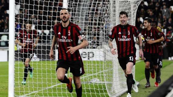 Bonucci e la sua stagione al Milan: "Ho capito che la Juventus è unica"