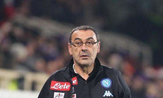 Napoli, Sarri in conferenza: “Milan squadra di livello, oggi abbiamo dimostrato di poter vincere anche soffrendo”