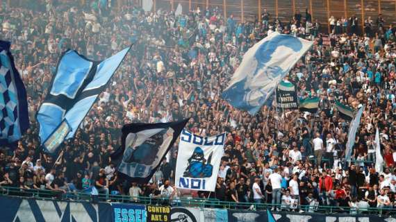 Napoli, almeno 7mila tifosi azzurri al Meazza per la sfida al Milan