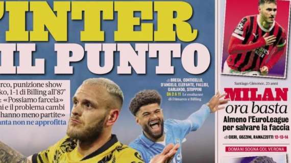 Ultima chiamata Milan: le prime pagine dei principali quotidiani sportivi 