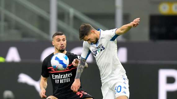 Milan, sesto 1-0 della storia contro l'Empoli: è il risultato più frequente
