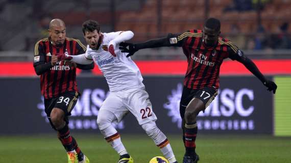 Milan-Roma, questione di gol: l'1-1 è il punteggio più frequente tra le due squadre