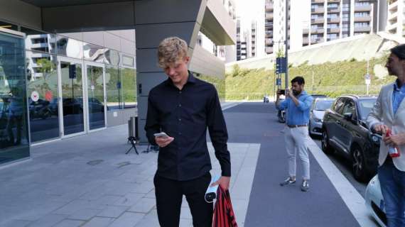 VIDEO MN - Bjorklund è arrivato a Casa Milan: ora la firma sul contratto