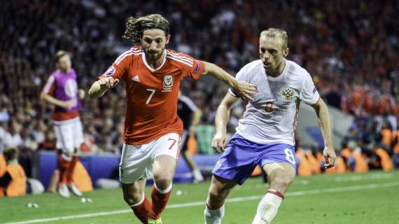 Joe Allen del Galles: "Non vediamo l'ora di giocare contro l'Italia"
