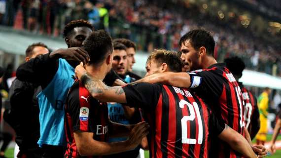 Milan, nel 2018 quella rossonera è la squadra che in Serie A ha concluso di più nello specchio dopo il Napoli