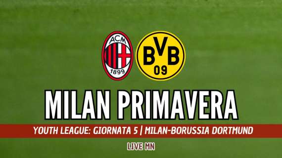 LIVE MN - Youth League, Milan-B.Dortmund (4-1): dominio milanista al Vismara, rossoneri agli ottavi da primi!!!