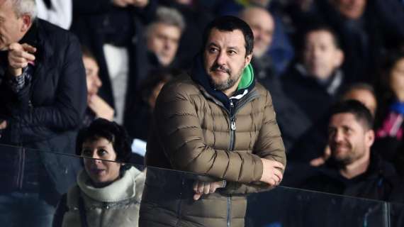 Salvini sul Milan: "Invece di pensare alla Superlega meglio concentrarsi sul finale di campionato"