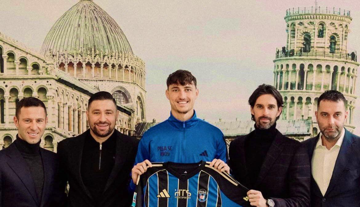 Pisa, Bozhinov ha firmato