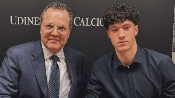 Udinese, primo contratto da professionista per Matteo Palma
