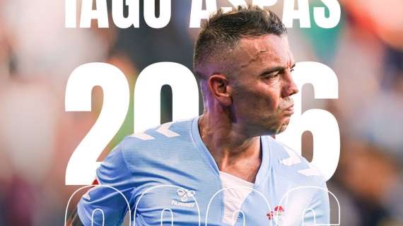 UFFICIALE: Celta Vigo, rinnovo per Iago Aspas