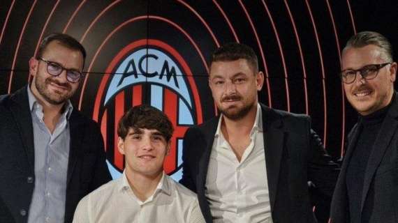 Milan, contratto da professionista per il giovane Malaspina