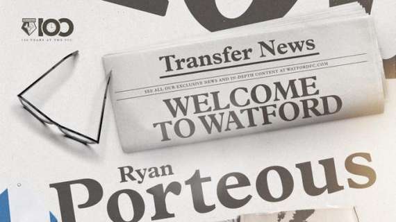 UFFICIALE: Porteous è dei Pozzo. Ma per il Watford