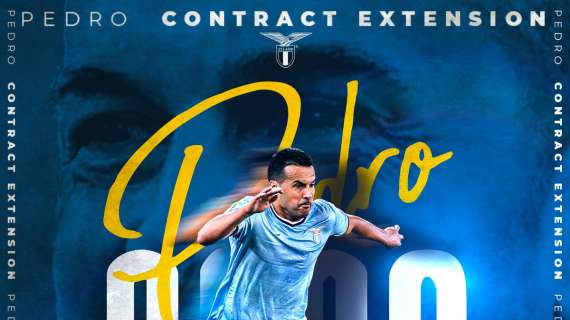 UFFICIALE: Lazio, rinnovo per Pedro