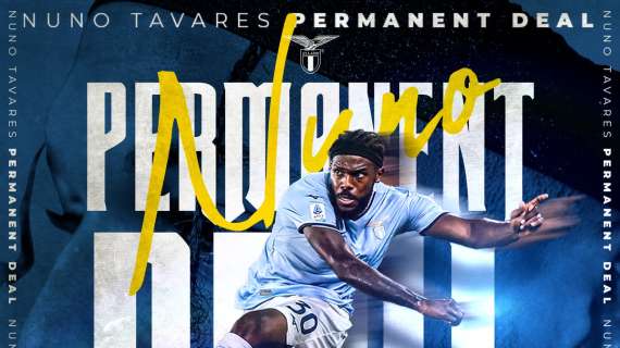 UFFICIALE: Lazio, riscattato Nuno Tavares