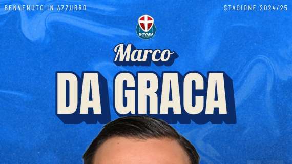 UFFICIALE: Novara, ecco Marco Da Graca