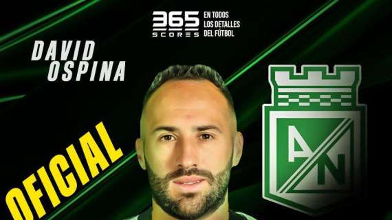 UFFICIALE: David Ospina riparte dall'Atletico Nacional