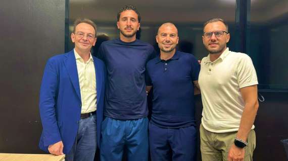 Union Brescia, De Maria ha firmato. Le immagini